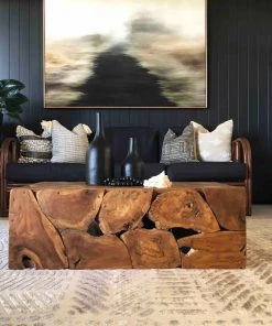 Miss Amara Nishem Brown Grey And Ivory Distressed Tribal Rug