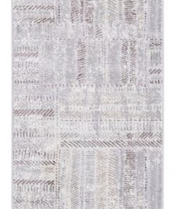 Miss Amara Nishem Brown Grey And Ivory Distressed Tribal Runner Rug All Rugs