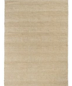 Miss Amara Nita Cream And Brown Jute Rug