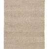 Miss Amara Nita Cream And Brown Jute Runner Rug All Rugs