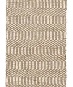 Miss Amara Nita Cream And Brown Jute Runner Rug All Rugs
