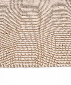 Miss Amara Nita Cream And Brown Jute Runner Rug All Rugs