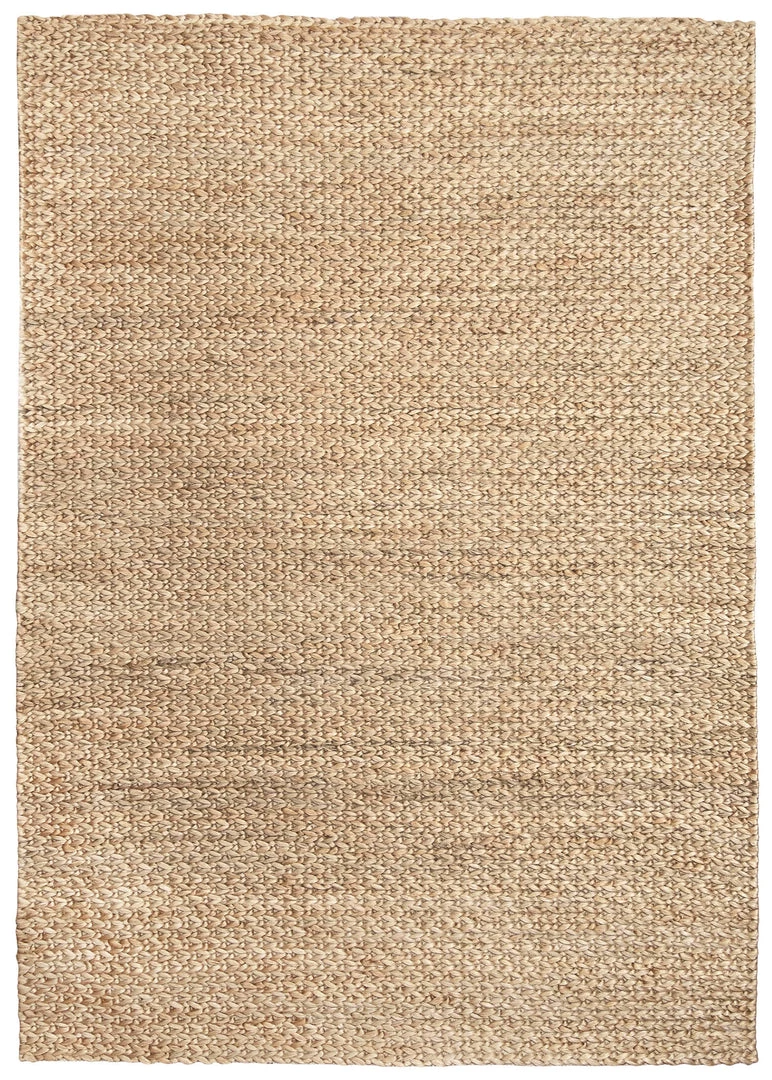 Miss Amara All Rugs Nora Natural Tan Braided Jute Rug
