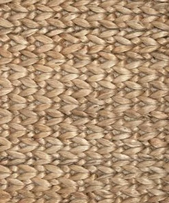 Miss Amara All Rugs Nora Natural Tan Braided Jute Rug
