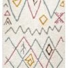 Miss Amara All Rugs Nori Pastel Multi-Colour Abstract Tribal Shag Rug