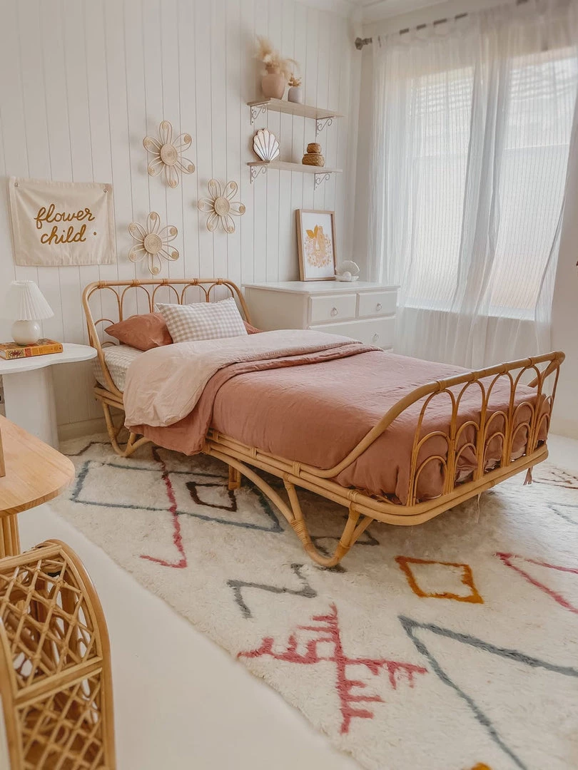 Miss Amara All Rugs Nori Pastel Multi-Colour Abstract Tribal Shag Rug