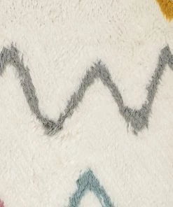 Miss Amara All Rugs Nori Pastel Multi-Colour Abstract Tribal Shag Rug