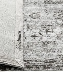 Miss Amara Nousha Black And White Transitional Runner Rug