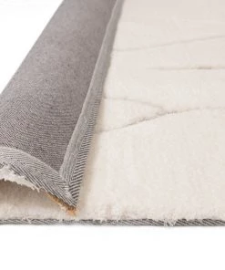 Miss Amara All Rugs Nyla Cream And Gold Tribal Shag Rug