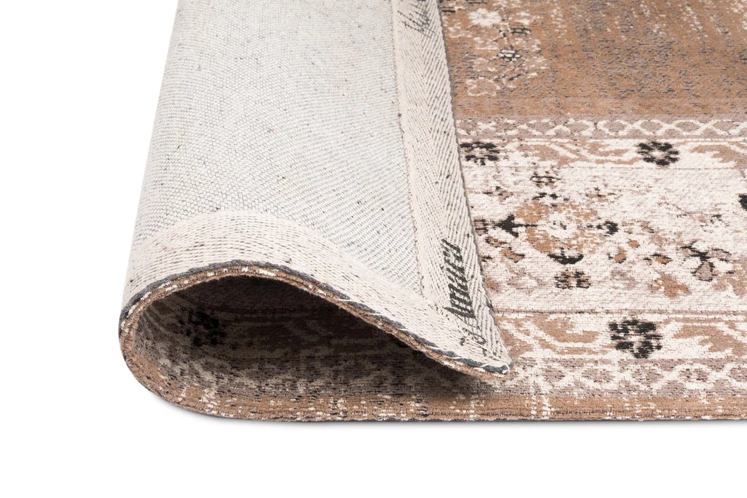 Miss Amara Olive Caramel Brown Traditional Medallion Rug All Rugs