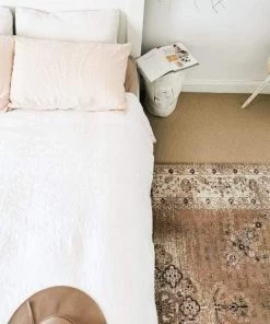 Miss Amara Olive Caramel Brown Traditional Medallion Rug All Rugs