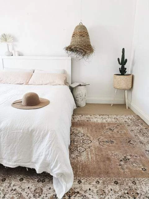 Miss Amara Olive Caramel Brown Traditional Medallion Rug All Rugs