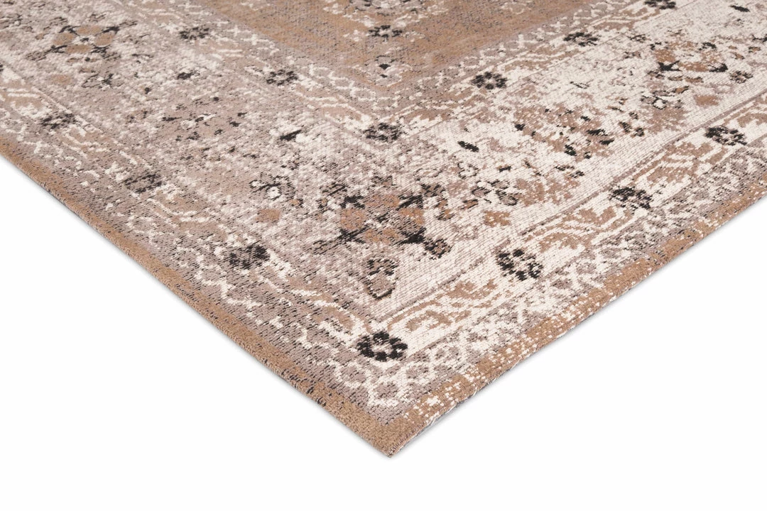 Miss Amara Olive Caramel Brown Traditional Medallion Rug All Rugs