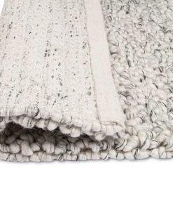 Miss Amara Ollie Grey And Ivory Marble Looped Rug All Rugs