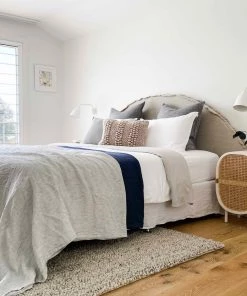 Miss Amara Ollie Grey And Ivory Marble Looped Rug All Rugs