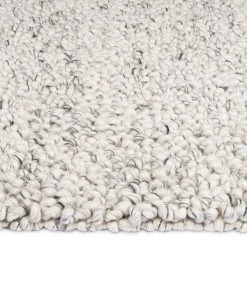 Miss Amara Ollie Grey And Ivory Marble Looped Rug All Rugs