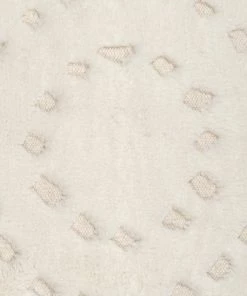 Miss Amara All Rugs Omega Ivory Abstract Tribal Round Rug