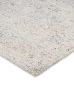 Miss Amara Oriana Blue Ivory And Beige Floral Transitional Rug