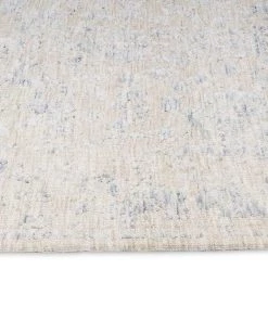 Miss Amara Oriana Blue Ivory And Beige Floral Transitional Rug