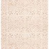 Miss Amara Paloma Peach And Ivory Tribal Patterned Rug