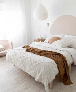 Miss Amara Parker Beige And Ivory Geometric Viscose Rug