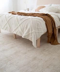 Miss Amara Parker Beige And Ivory Geometric Viscose Rug