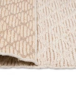Miss Amara Piper Diamond Bleached Jute Rug All Rugs