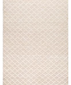 Miss Amara Piper Diamond Bleached Jute Rug All Rugs