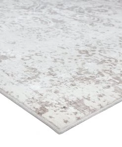 Miss Amara Poppy Cream Brown And Grey Traditional Floral Runner Rug All Rugs