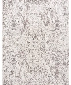 Miss Amara All Rugs Poppy Cream Brown And Grey Traditional Floral Rug