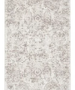 Miss Amara Poppy Cream Brown And Grey Traditional Floral Runner Rug All Rugs