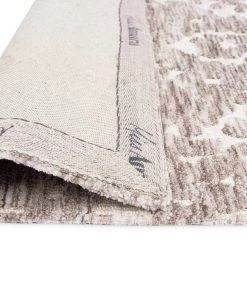 Miss Amara All Rugs Quinn Grey Ivory And Cream Floral Motif Rug