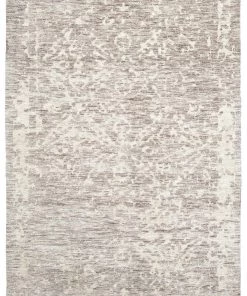 Miss Amara All Rugs Quinn Grey Ivory And Cream Floral Motif Rug