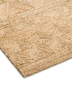 Miss Amara Rani Diamond Pattern Flatweave Hemp Rug All Rugs