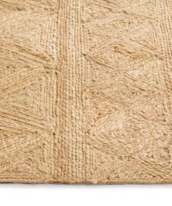 Miss Amara Rani Diamond Pattern Flatweave Hemp Rug All Rugs