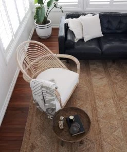 Miss Amara Rani Diamond Pattern Flatweave Hemp Rug All Rugs