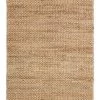 Miss Amara All Rugs Indigo Natural Tan Braided Jute Runner Rug