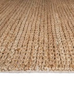 Miss Amara All Rugs Indigo Natural Tan Braided Jute Rug