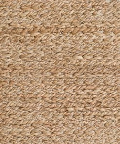Miss Amara All Rugs Indigo Natural Tan Braided Jute Runner Rug