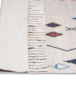 Miss Amara All Rugs Remi Ivory Multi-Colour Abstract Tribal PET Runner Rug