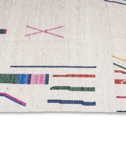 Miss Amara Remi Ivory Multi-Colour Abstract Tribal PET Beach And Picnic Rug