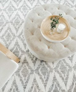 Miss Amara Rumi Grey And Ivory Transitional Tribal Rug All Rugs