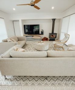 Miss Amara Rumi Grey And Ivory Transitional Tribal Rug All Rugs