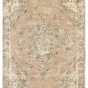 Miss Amara All Rugs Sadie Coral Peach Turkish Style Distressed Rug
