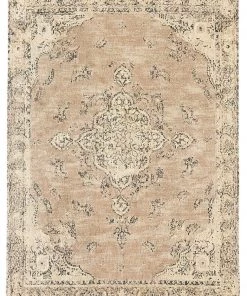 Miss Amara All Rugs Sadie Coral Peach Turkish Style Distressed Rug
