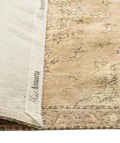 Miss Amara Sadie Coral Peach Turkish Style Distressed Runner Rug All Rugs