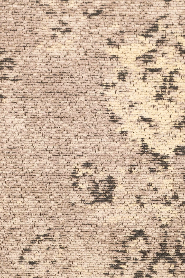 Miss Amara Sadie Coral Peach Turkish Style Distressed Round Rug