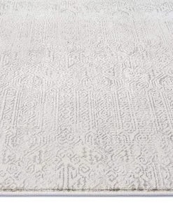 Miss Amara All Rugs Sadiya Ivory And Grey Distressed Tribal Rug