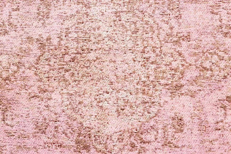 Miss Amara Sahara Turkish Style Pink Distressed Medallion Runner Rug