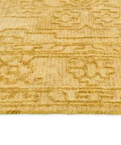 Miss Amara Sariah Mustard Yellow And Beige Distressed Rug All Rugs